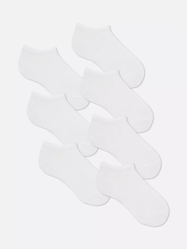 7-pakk med sneaker-sokker