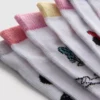 7-pakning med Disney Minnie Mouse-sneakersokker