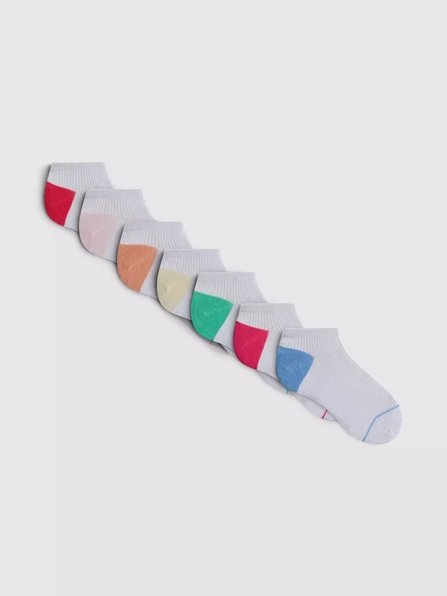 7-pakning med sneakersokker