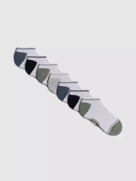 7-pakning med sneakersokker med ukedagene