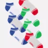 7-pakning med sneakersokker med ukedagene