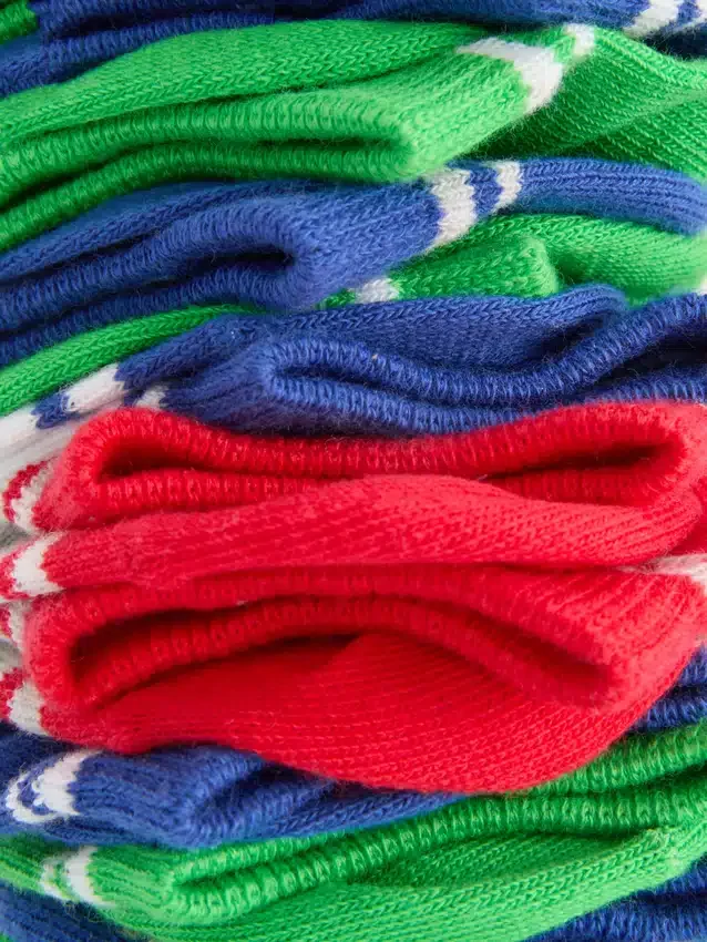 7-pakning med sneakersokker med ukedagene