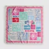 70 x 70 trykt skjerf