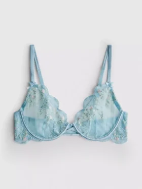 A-E-bh med bøyle og gjennomsiktig butterfly-design