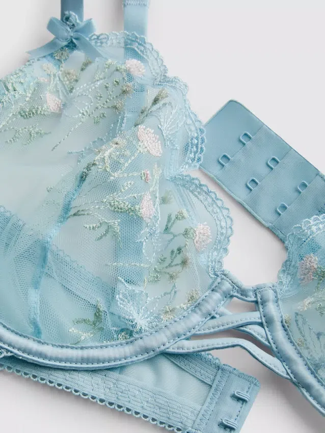 A-E-bh med bøyle og gjennomsiktig butterfly-design