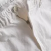 A-linje-shorts i bomullsdenim