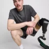 Aktiv T-skjorte med struktur