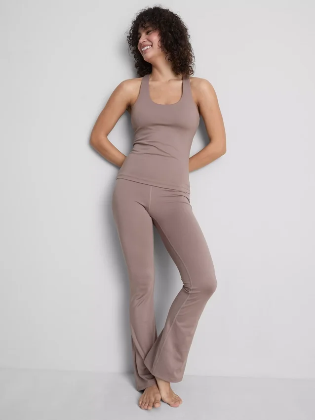 Aktiv tank-top med rund hals