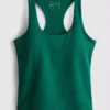 Aktiv tank-top med rund hals