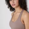 Aktiv tank-top med rund hals
