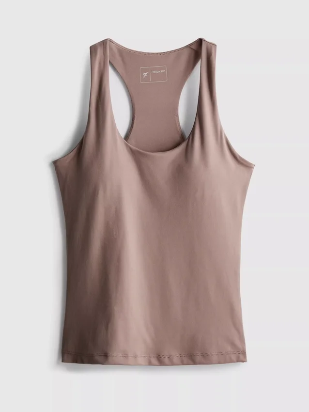 Aktiv tank-top med rund hals