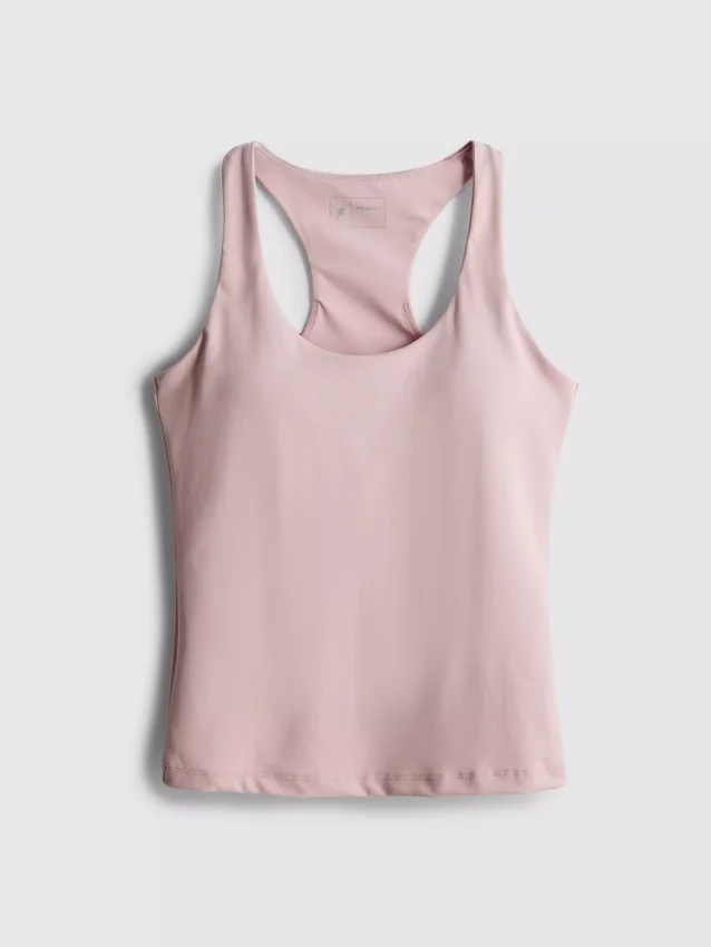 Aktiv tank-top med rund hals