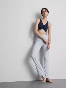 Aktiv yoga-leggings med høy midje