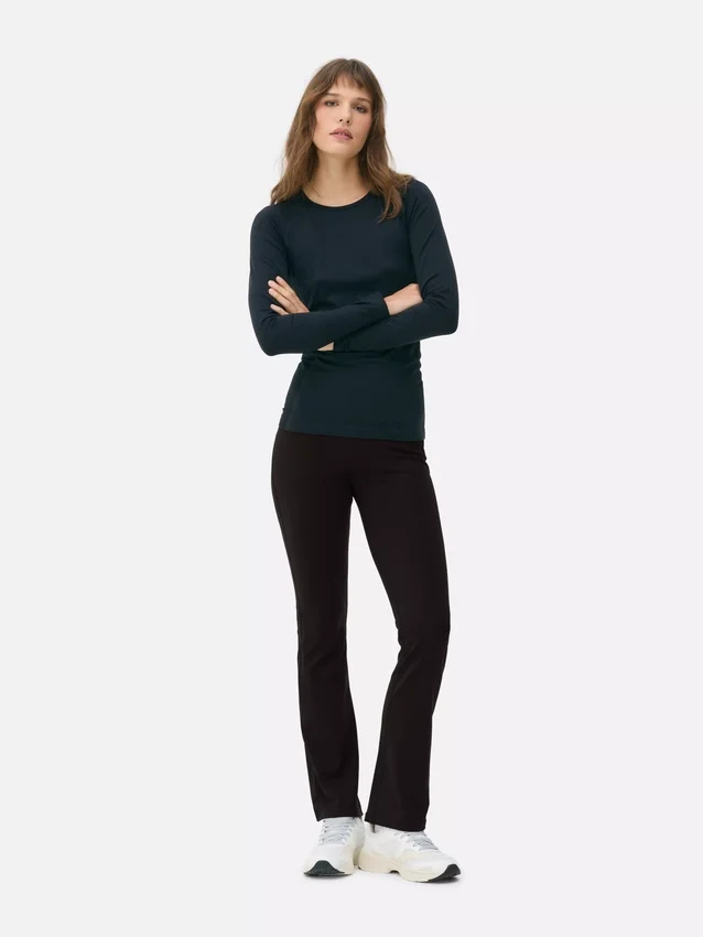 Aktiv yoga-leggings med høy midje
