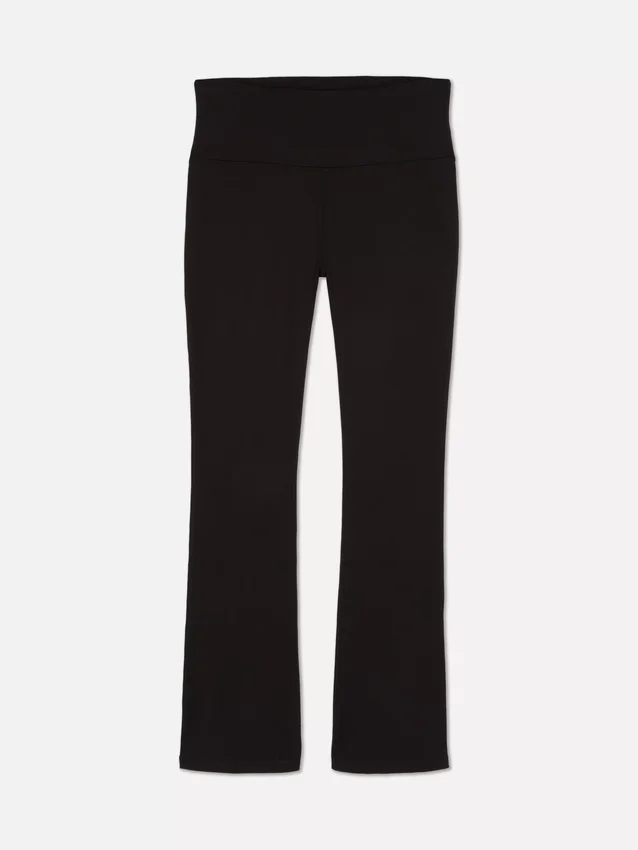 Aktiv yoga-leggings med høy midje