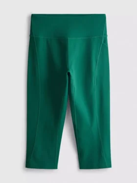 Aktive capri-leggings med høy midje