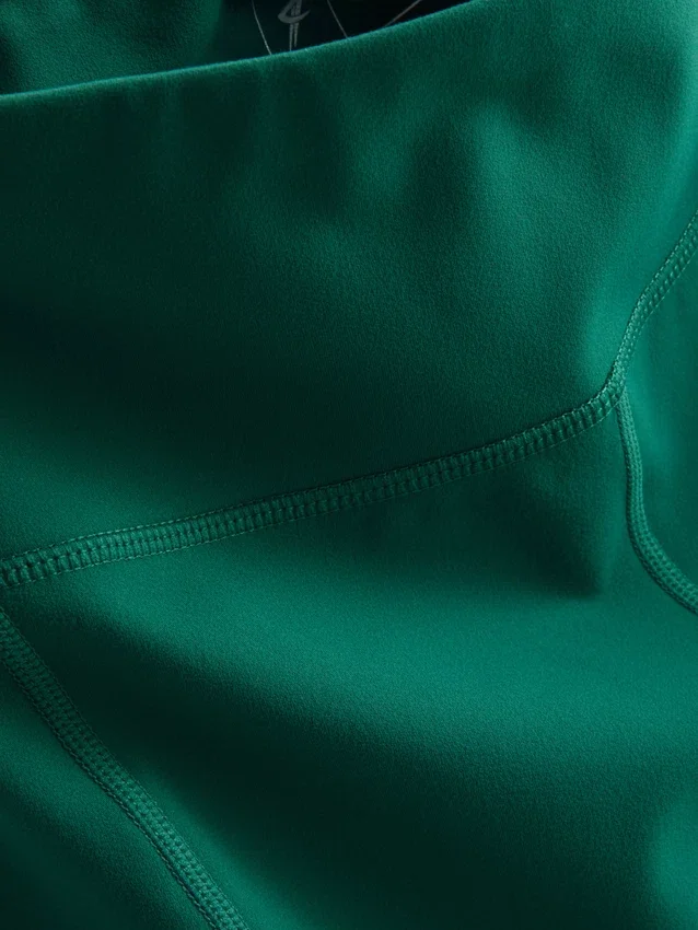 Aktive capri-leggings med høy midje