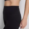 Aktive leggings med høy midje og jevn støtte