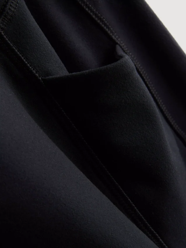 Aktive leggings med høy midje og jevn støtte