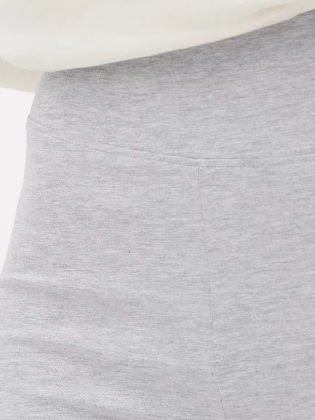Aktive leggings med høy midje og utvidet ben