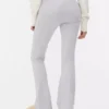 Aktive leggings med høy midje og utvidet ben