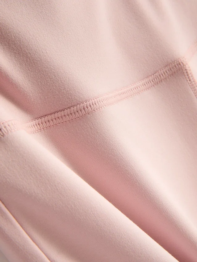 Aktive leggings med høy midje og utvidet ben