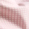 Aktive shorts med høy midje i gingham-mønster