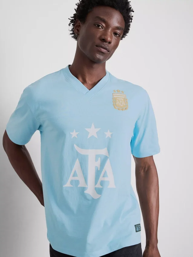 Argentina AFA fotball-T-skjorte