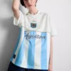 Argentinsk fotballtrøye med krage