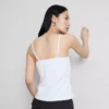 Babydoll-cami-top med V-hals