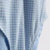 Badedrakt med volanger i gingham-mønster