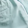 Badeshorts med brodert bladmønster