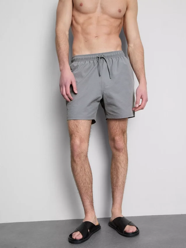Badeshorts med struktur