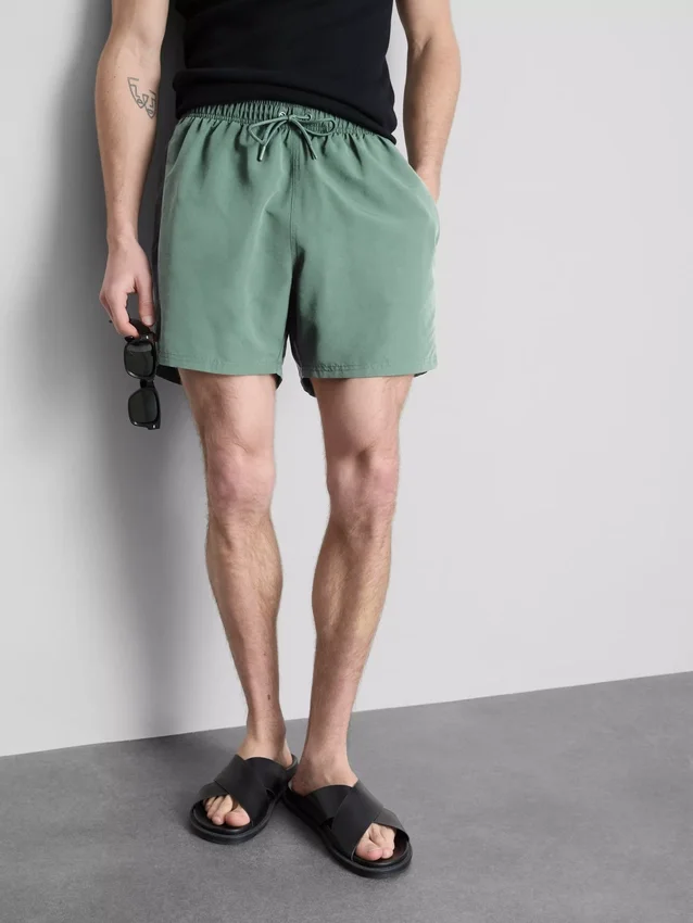 Badeshorts med struktur