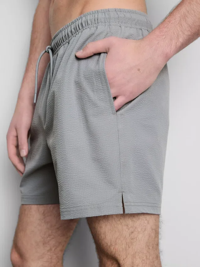 Badeshorts med struktur