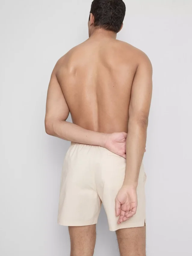 Badeshorts med struktur