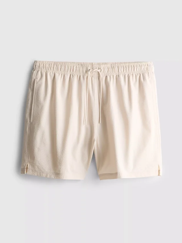 Badeshorts med struktur