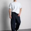 Baggy-jeans med middels høy midje