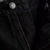 Baggy-jeans med middels høy midje