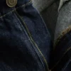 Baggy-jeans med middels høy midje