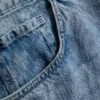 Baggy-jeans med middels høy midje