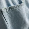 Baggy-jeans med middels høy midje