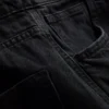Baggy-jeans med middels høy midje