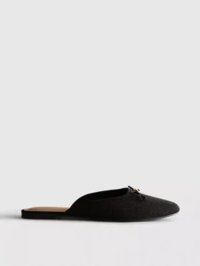 Ballerina-sandaler med sløyfedetalj