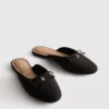 Ballerina-sandaler med sløyfedetalj