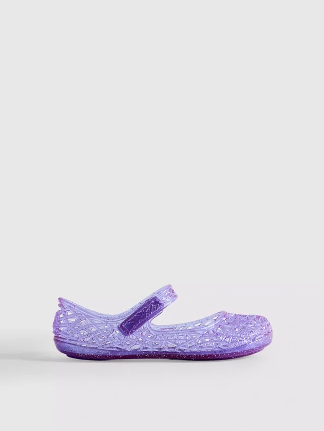 Ballerinasko i gelé flate sko