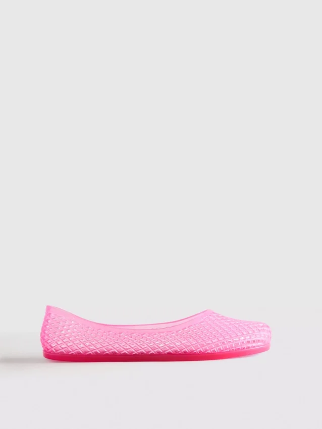 Ballerinasko i gelé flate sko