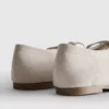 Ballerinasko med sløyfedetaljer