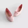 Ballettsko med sløyfe foran