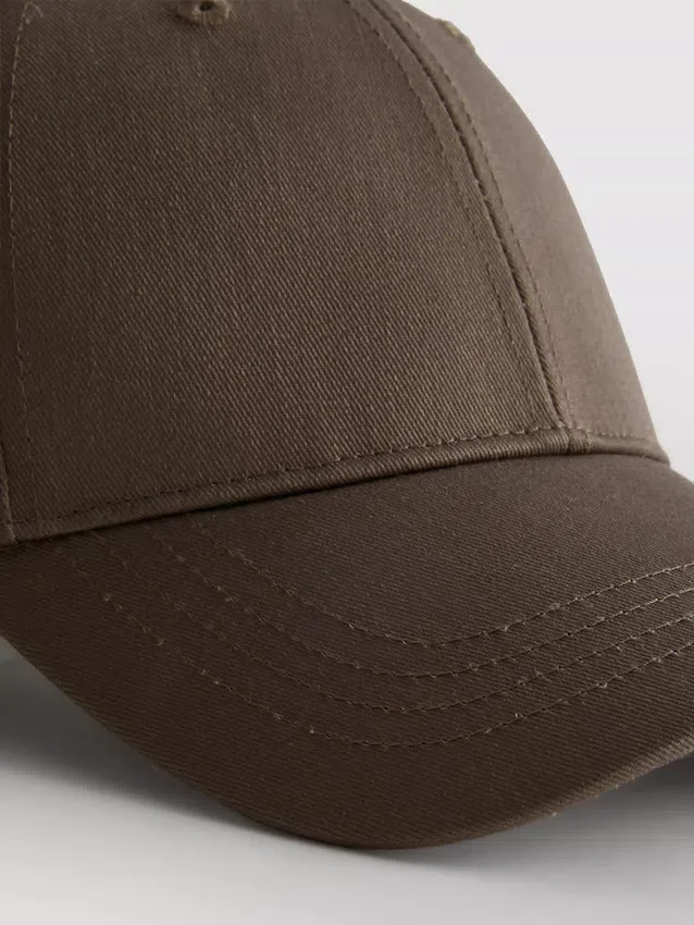 Baseballcap med fargeblokker